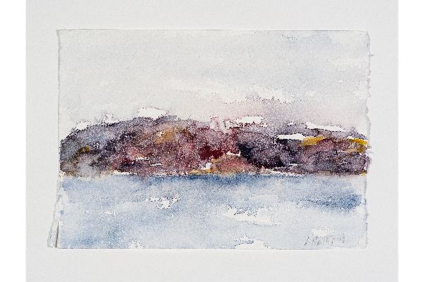 Making Space XVI, aquarelle sur papier Saint Armand, 7x5p.